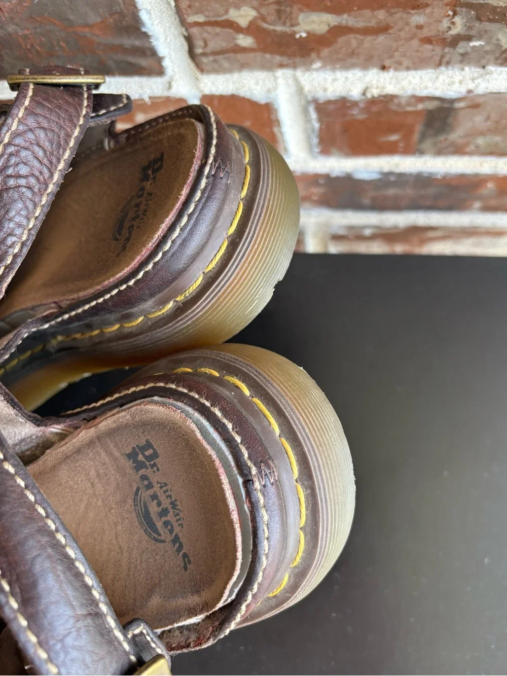 Dr. Martens sanitized shoes